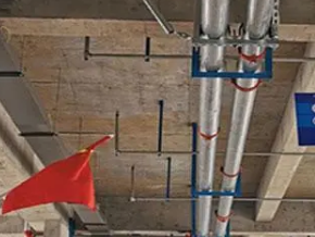 宁城管廊支架的安装方法